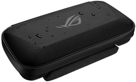 Funda ROG Xbox Ally (2 en 1) Premium, Negro, Resistente al Agua, con Compartimento Desmontable para Cargador, Forro de Vellón Suave