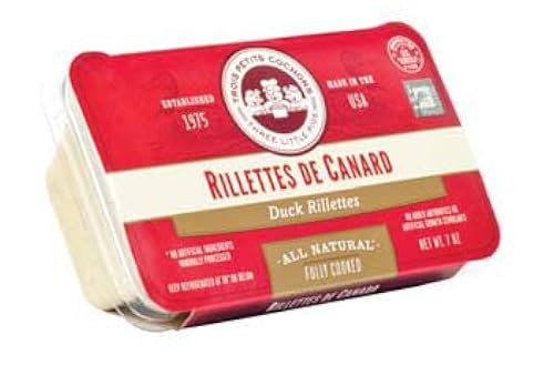 Game Rillets Les Trois Petits Cochons Duck Rillettes, 6 Count of 7 oz - Slow Cooked ...