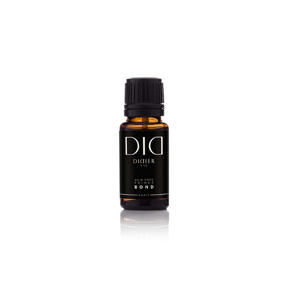 Didier Lab - Primer Bond - Acid Free Nail Prep - Strong Gel Polish Adhesion - Protection from Nail Yellowing and Peeling - Quick Dry - 15 ml