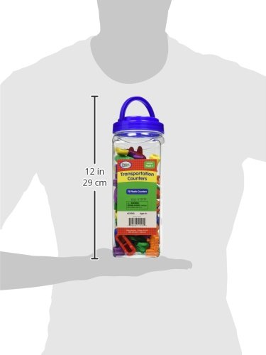 Didax Educational Resources Transportation Counters, 72