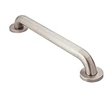 Moen R8942P Home Care 42-Inch Concealed Screw Bath Safety Bathroom Grab Bar, Peened