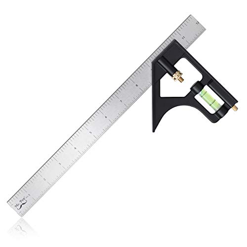 Mr. Pen Combination Square, 12" Combo Square, Carpentry Tools