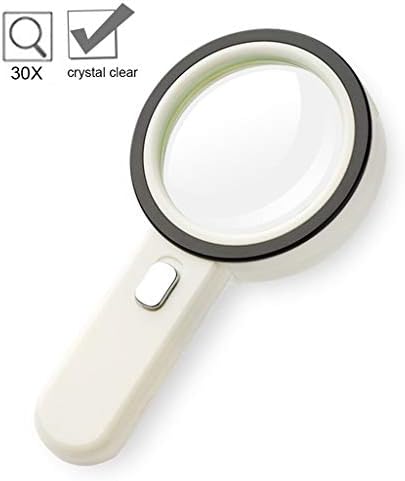 ライト付き虫眼鏡 30倍照光式拡大鏡ハンドヘルド12 再入荷 予約販売 Led高齢者向け子供用虫眼鏡 子供読書 はんだ付け 検査 探検 コイン 黄斑変性 ジュエリー