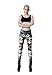 Raylarnia Women's Funky Digital Print Design Graphic Stretch Footless Fashion Leggings