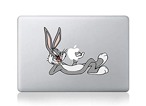 Bugs Bunny Looney Tunes Unique Sticker Decals Vinyl Skin Cover for Macbook Computer Laptops 13 15 17 inch Computer