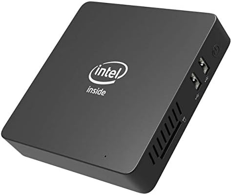 Z83-W Mini PC, Intel Atom x5-Z8350 Processor (2M Cache, up to 1.92 GHz) 4K/2GB/32GB 1000Mbps LAN 2.4/5.8G Dual Band WiFi BT 4.0 with HDMI and VGA Ports, Fanless Computer