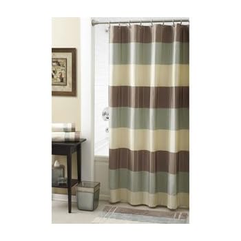 Amazon Com Croscill Fairfax Barron Taupe Shower Curtain Taupe