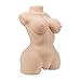 Y-NOT Adult Sex Doll Male Masturbator Stroker, 16.3lb Realistic Lifesize Sillicone Torso Male Sex Toy for Breast Vaginal Anal Sex with Heating Rod & Hermetic Seal for Tight Suction