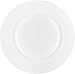 Utopia Kitchen 6-Piece Flat Edge Salad/Appetizer/Dessert Plate Set 7.25 Inches - Opal Glassware - Microwave/Oven Friendly