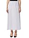 Kate KasinWhite Comfortable Half Skirt for Maxi Dress Wiggle Night Dress M KK263-2