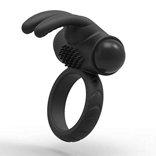 GSMV Adult Male Moving Silicone Rabbit Ring Enhancer Toys for Men and Couple