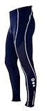 4ucycling Men's Black Silicone Gel Padded Compression Tights