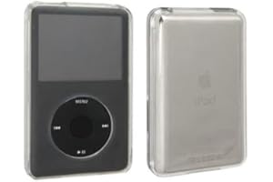 Clear Case for Apple iPod Classic Hard Case with Aluminum Plating 80gb 120gb 160gb