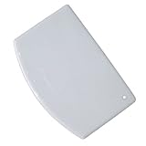 Johnson Rose 3039 Plastic Bowl and Dough Scraper, 5 1/2 inch-1 each, White