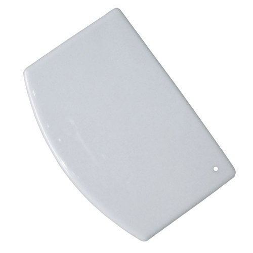Johnson Rose 3039 Plastic Bowl and Dough Scraper, 5 1/2 inch-1 each, White