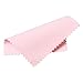 Pengxiaomei 50 Pack Jewelry Cleaning Cloth, Polishing Cloth for Sterling Silver Gold Platinum (Pink)