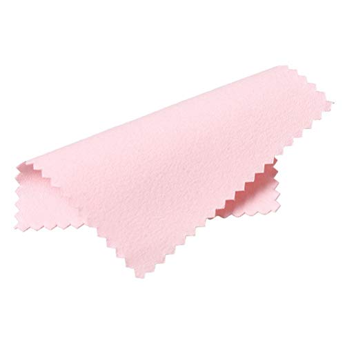 image for Pengxiaomei 100 Pack Jewelry Cleaning Cloth, Polishing Cloth for Sterl