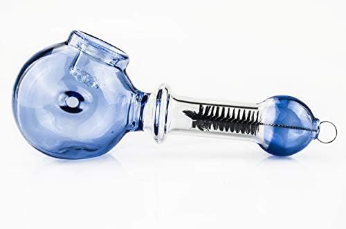 FNC CRAFT Blue 4 Inches Glass(Big Head) Blue