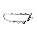 Koolzap Compatible with 08-12 Malibu Front Grille Trim Grill Surround Molding Chrome GM1210115 25784043