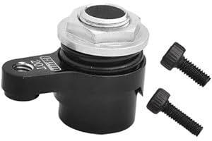 GPM 7075 Aluminum Alloy 20T Servo Saver Set Horn with Built-in Spring for Arrma 1/18 Granite GROM MEGA 380 Brushed 4X4 Monster Truck ARA2102 Upgrade Parts - Black