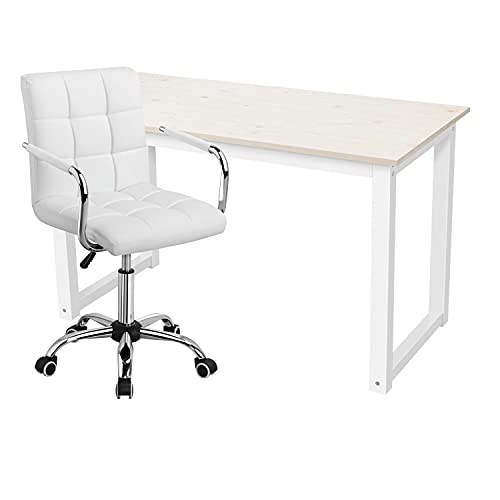 Mua Yaheetech Computer Desk and Chair Set, Writing Study Table Dining ...