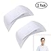 BinaryABC Nurse Hat Cap Headband Cosplay Hat Costume Funny Party Hats Accessories 2pcs(White)