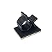 Adjustable Cable Clips, Self-Adhesive Nylon Wire Clamps, Plastic Cable Organizer Holder Management System, Pack of 50, Black