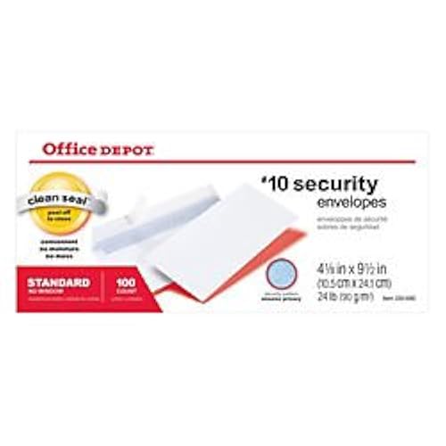 Durable Modeling Office Depot Clean Seal Tm Business Envelopes