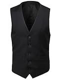 Youstar Men's Contemporary Classic Fit Stylish Contrast Vest