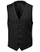 Youstar Men's Contemporary Classic Fit Stylish Contrast Vest