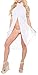 LA LEELA Women's Bikini Sarong Cover up Wraps One Size Solid White