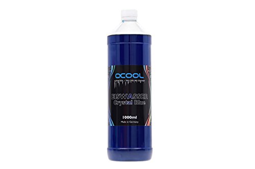 Alphacool 18543 Eiswasser Crystal Blue UV-Active premixed coolant 1000ml Water Cooling Water additives - Thumbnail 5