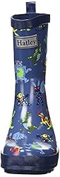 Hatley Boy's Rain Boot, Creepy Cryptids, 7 Toddler