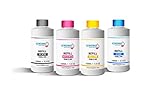 Icinginks Edible Ink Refill for Cakes and Cookies (3.5oz) – Eatable Ink Refill for Canon PIXMA Edible Printers – 100 ml Edible Ink Refill Bottles – Black, Cyan, Magenta, Yellow