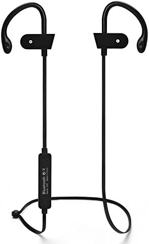 Evesun Wireless Earphone 4.1 Bluetooth Earbuds Stereo DSP Noise Cancelling Headphones In-Ear Sweatproof over-the-ear Sports Headset Super Long Standby Anti-drop (1 Year Warranty)