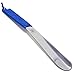 Nalutar Long Metal Shoe Horn - 15 inches Stainless Steel Shoehorn with Paracord handle for Men, Women, Kids, Boots and All Shoes