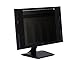 22 inch Computer Privacy Screen (16:10) - Black Security Shield - Desktop Monitor Protector - UV & Blue Light Filter by Akamai (22.0 inch Diagonally Measured, Black)