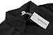 HOTOUCH Women Collared Button Down Long Sleeve Dress Shirt Black Small