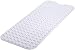 TIKE SMART Extra-Long Non-Slip Bathtub & Shower Mat 39”x16” (Smooth/Non-Textured Tubs Only) Safe, Clean, Machine-Washable, Superior Grip&Drainage, Vinyl, Opaque White