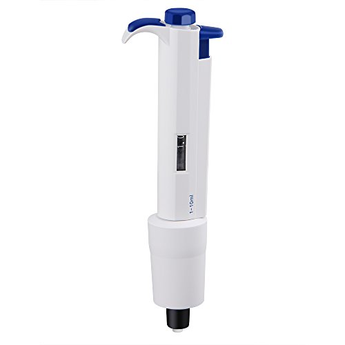 Four E's Scientific Lab Single-Channel Pipettor Adjustable Micro Pipette 1-10mL