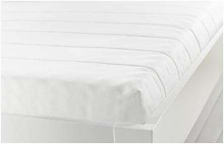 Ikea Minnesund Twin Size Foam Mattress Firm White 828517263026