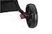 CaddyTek One-Click Folding 4 Wheel Version 3 Golf Push Cart, Silver