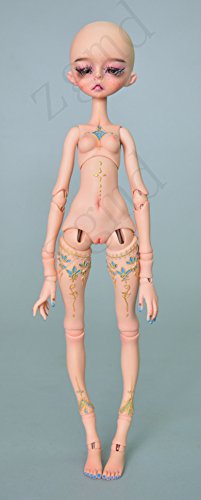 Zgmd 1/6 BJD Doll SD Doll Ball Jointed Doll Girl Femal Doll with Face and Body Make Up