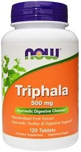 Triphala, 500 mg, 120 Tablets
