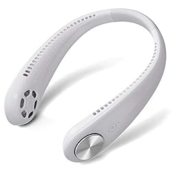 Leafless USB Hanging Neck Fans Portable Rechargable