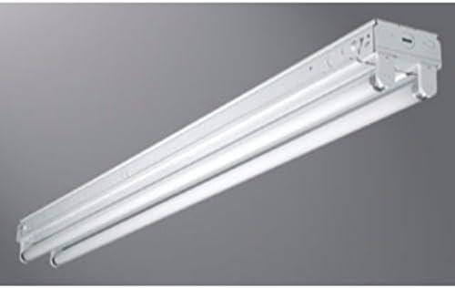 Metalux SSF-296-UNV-EB81-U 2 Lamp, 8' Standard Striplight Fixture, Electronic Ballast, T8, Flip-Up Sockets