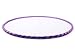 The Spinsterz Beginner Hoop: Weighted Fitness Hula-Hoop for Adults Weight Loss, Waist Exercise Ring for Cardio & Core, Adjustable Quality Detachable Hula Shaper for Beginners, Made in USA - Amethyst