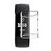 Compatible Fitbit Charge 3 Case Screen Protector(3-Pack),TPU Soft Accessory Case Frame Full Cover Shell Fitbit Charge 3 & 3 Se Case, Silver+Black+Crystal Clear