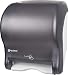 San Jamar T8400TBK Smart Essence Electronic Roll Towel Dispenser, 11.8w x 9.1d x 14.1"h, Black, Plastic primary