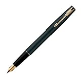 Parker Frontier Matte Black GT Fountain Pen - Fine Nib